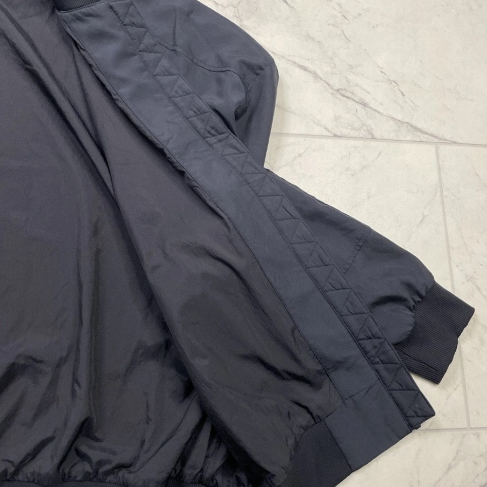 Vuori Halo Basin Bomber Jacket Black Full Zip Womens XL $198 - Picture 4 of 7